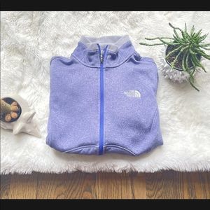 The North Face Women’s Jacket Purple Full Zip Size Large Never Stop Exploring